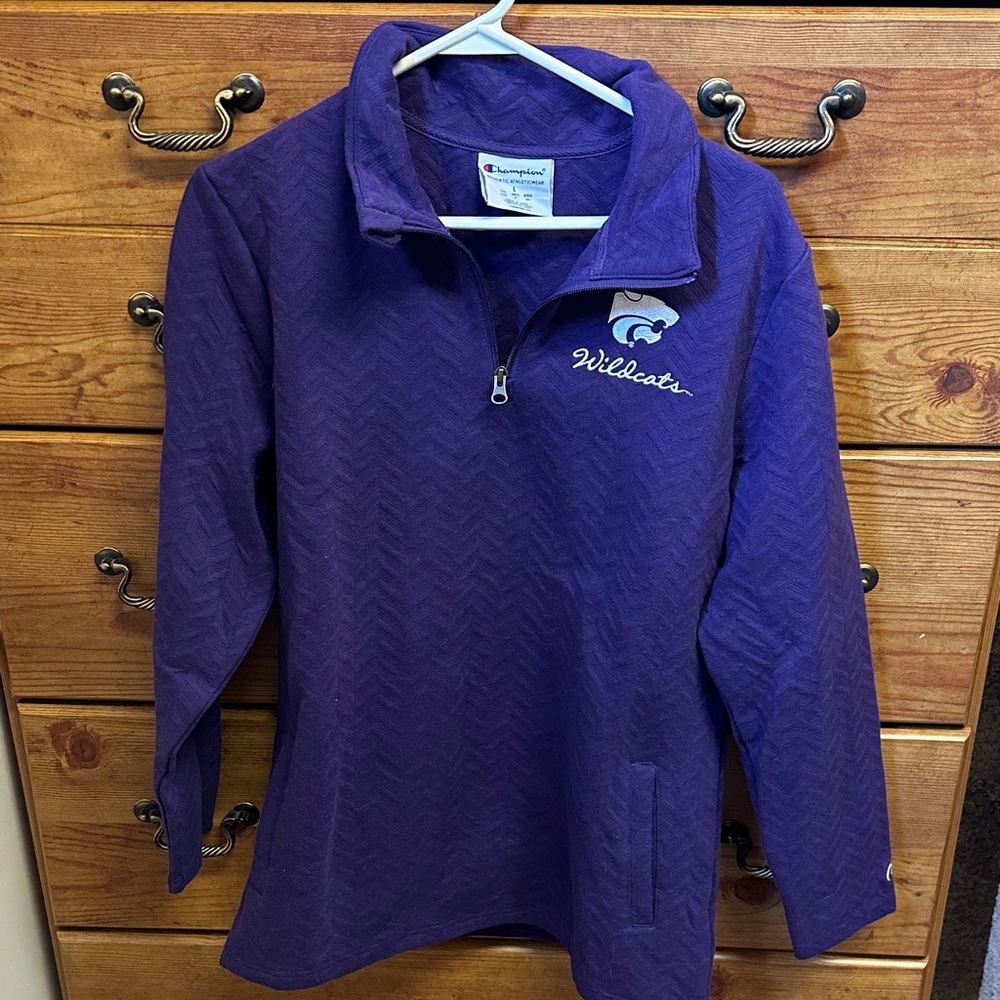 Champion Purple Wildcats Half-Zip Pullover